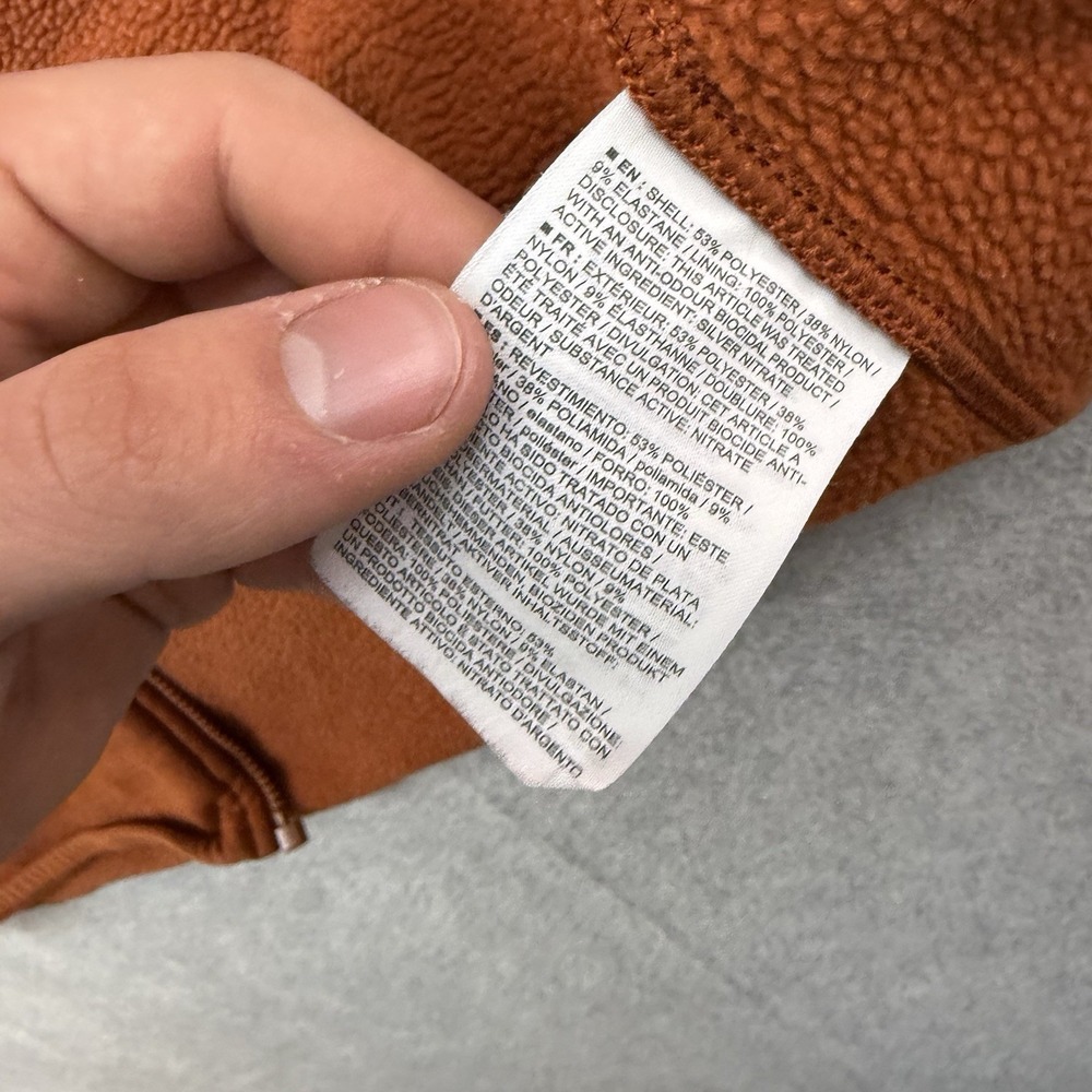 Arc'teryx Kyanite Hoody Men's Orange XXL Fleece Mid Weight Layer Jacket 2xl ** - Picture 8 of 12